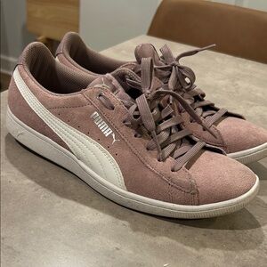 Puma Dusty Rose Suede Sneakers
